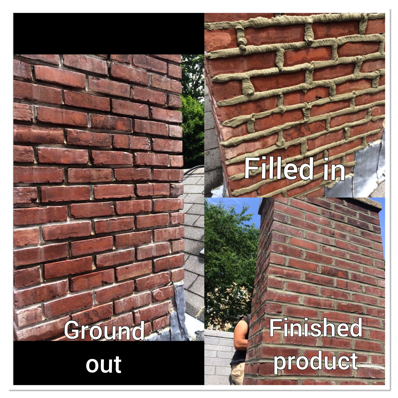 Chimney Rebuilding Vs Re Pointing, How Much Does It Cost To Repair A Brick Fireplace