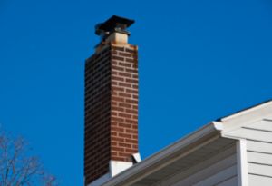 a sealed unused chimney